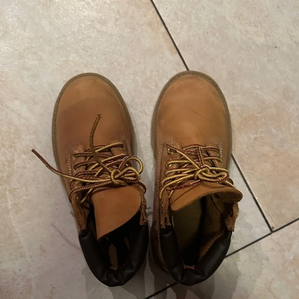Timberland Tan Leather Boots